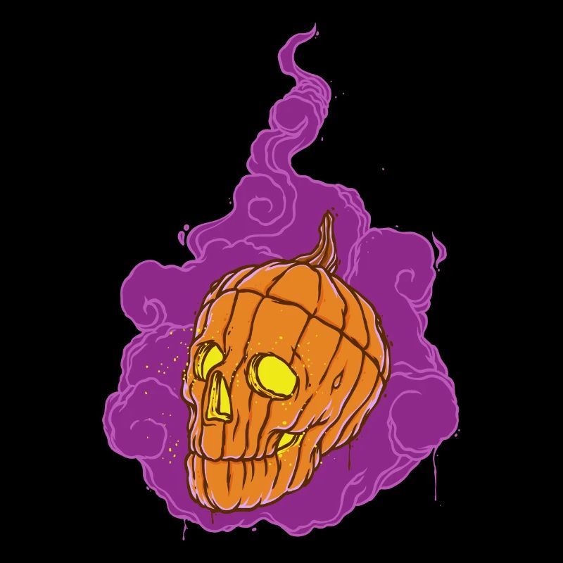 PUMPKIN SKULL