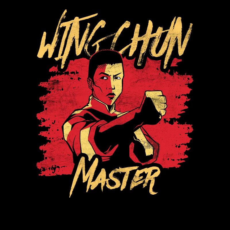 Wing Chun Meister Trainer Kampfsport Kampfkunst