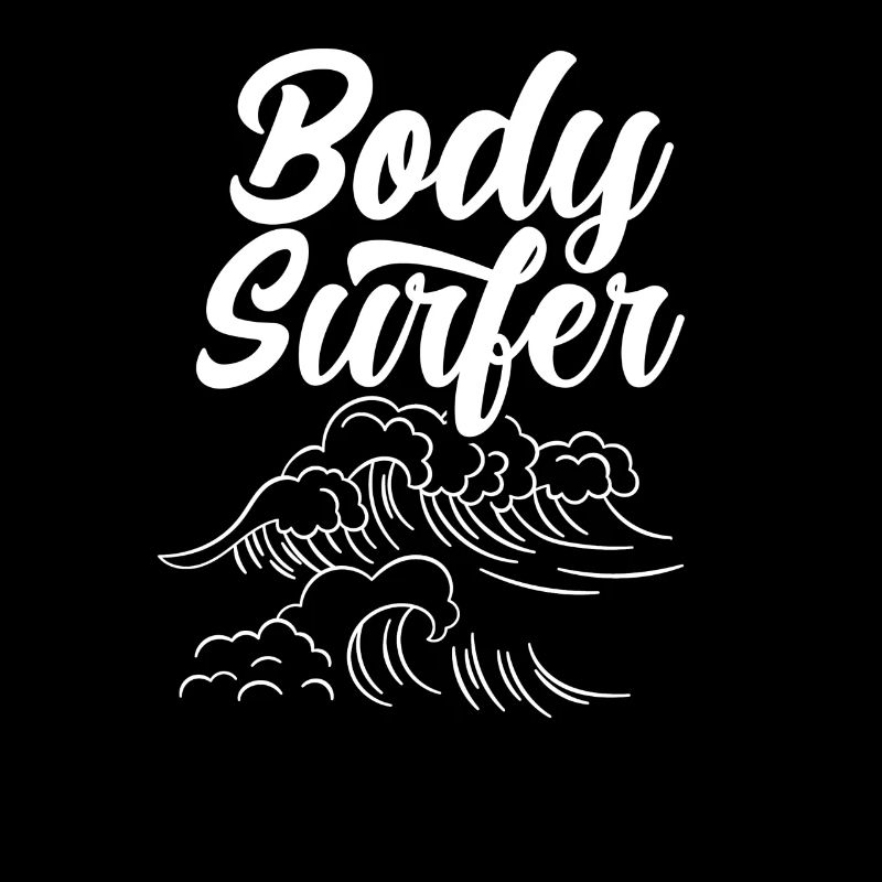 Bodysurfer Hobby Bodysurfing Bodysurfen Bodysurf