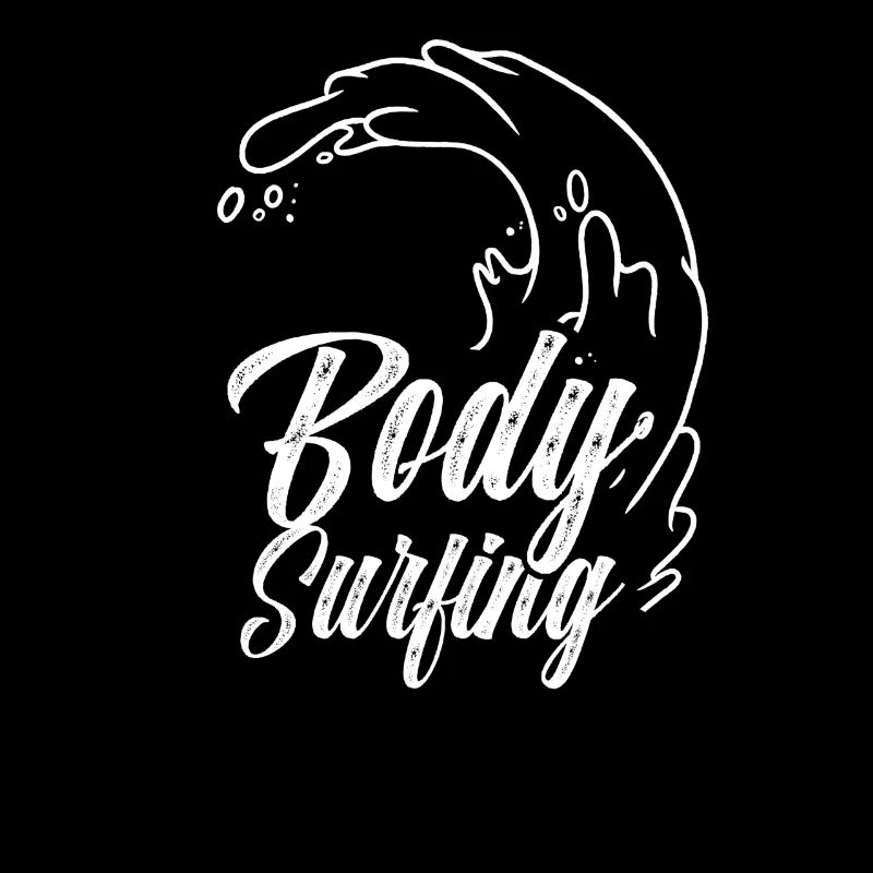 Bodysurfen Bodysurf Bodysurfer Hobby Bodysurfing