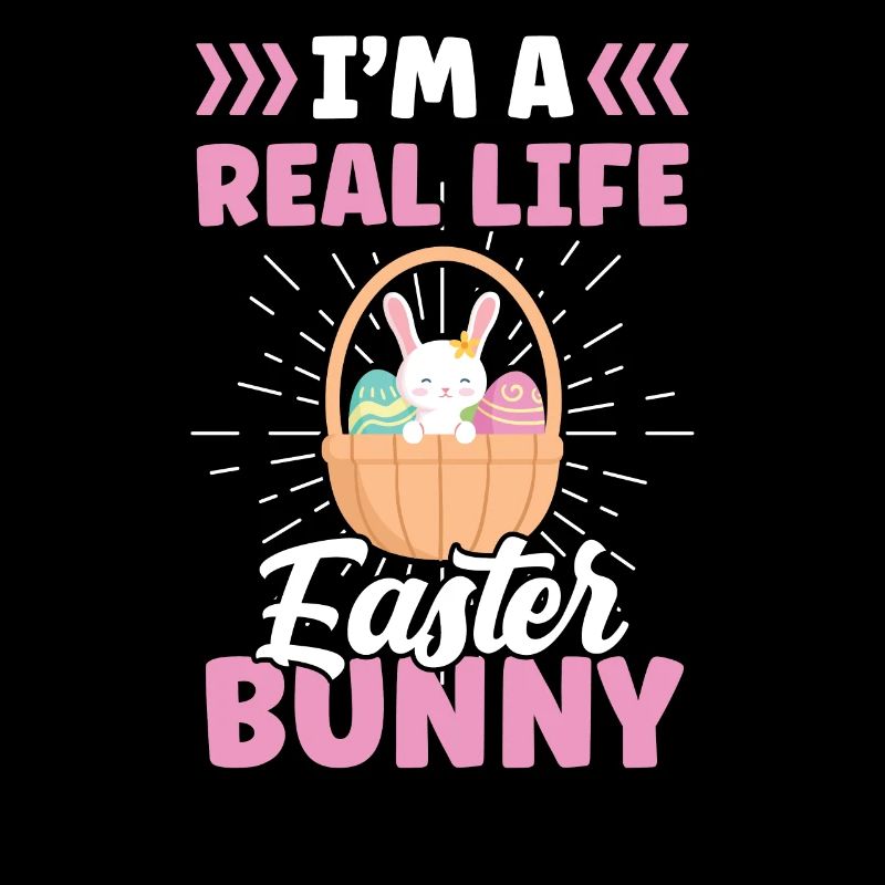 Je suis un vrai lapin de Pâques Pâques Pâques