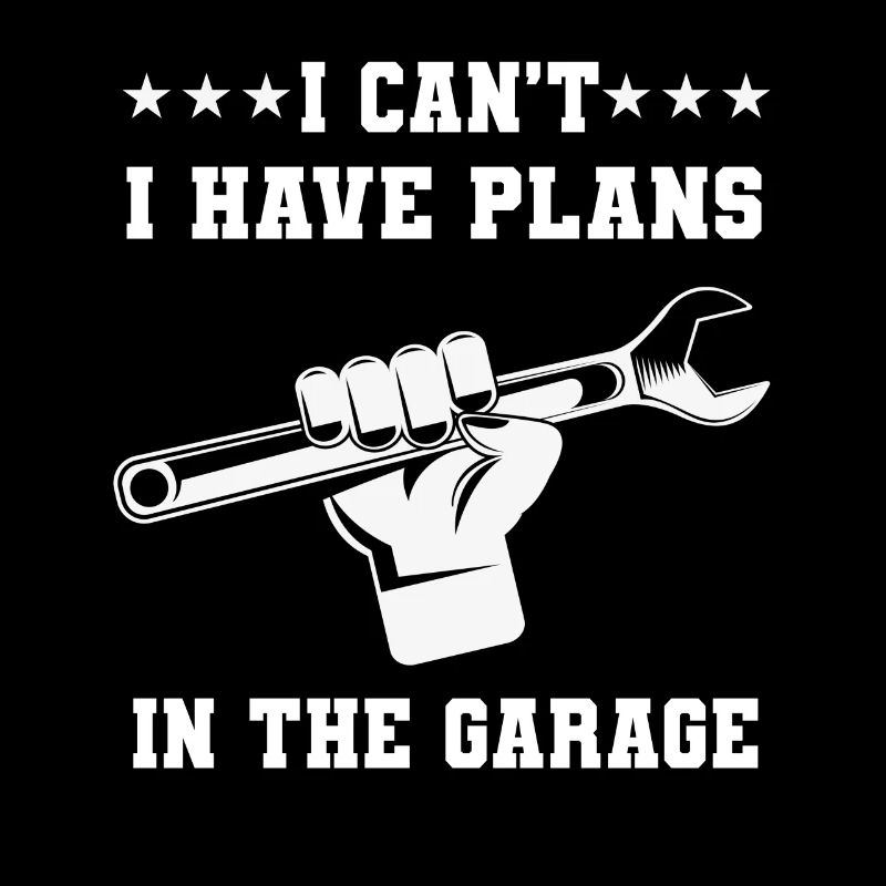 Ich Kann Nicht Ich Habe Pläne In Der Garage Beruf
