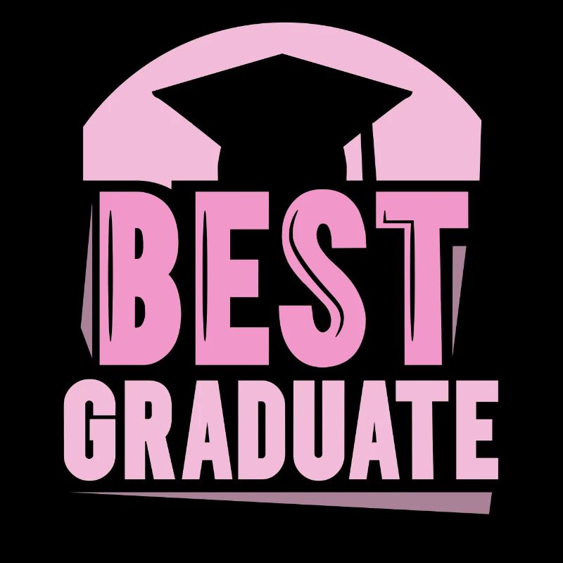 Beste Absolventin Mädchen Graduierte Absolvent