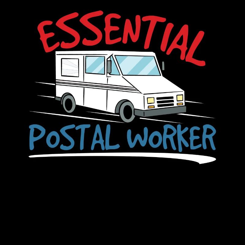 Indispensable postal worker Postman