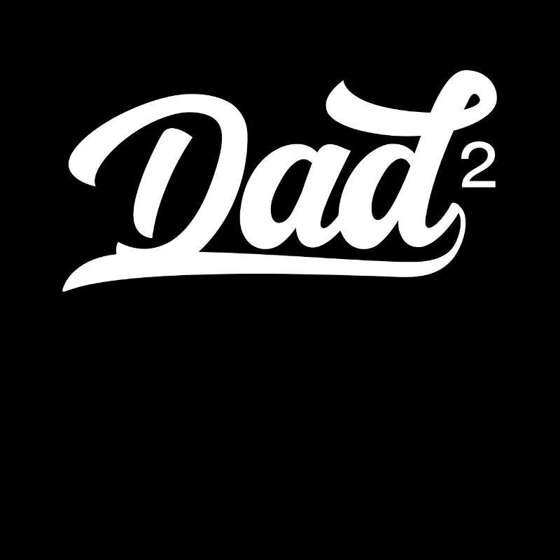 Vater Von Zwei Kindern Papa Vater Tag Papi
