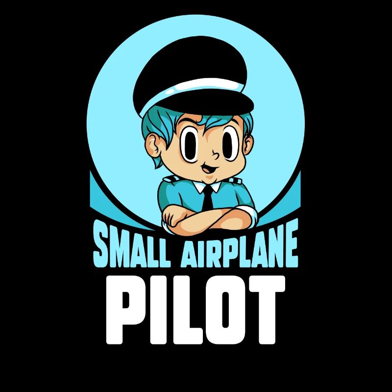 Pilot Eines Kleinflugzeugs Kleinflugzeug Jet