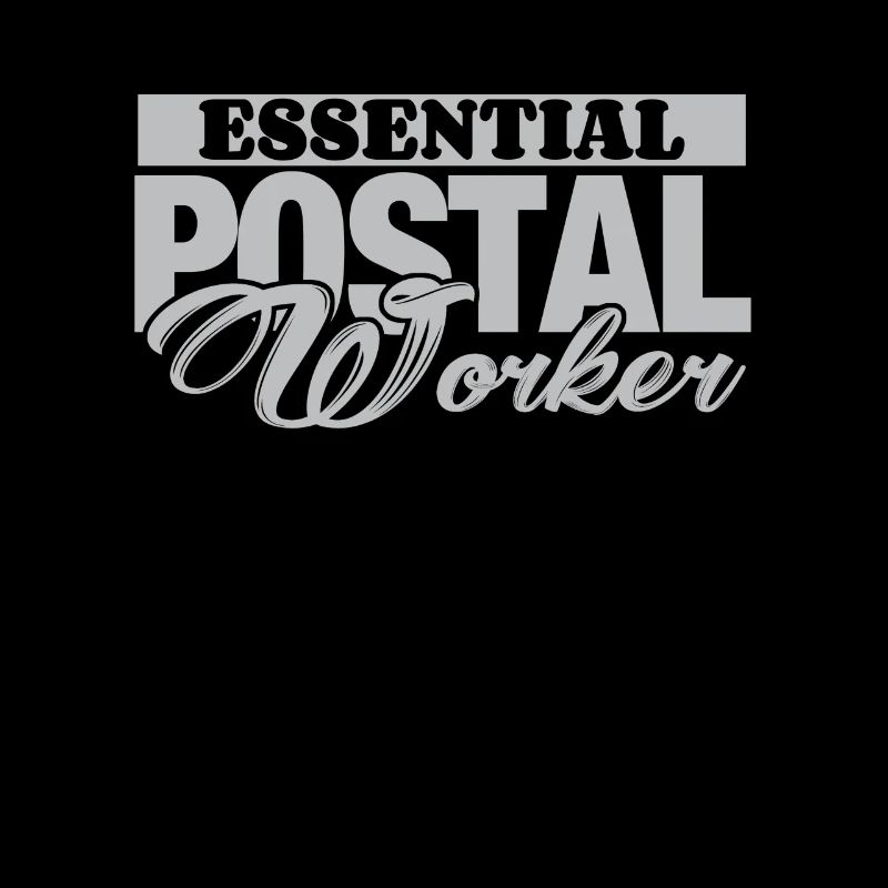 Indispensable postal worker Postman