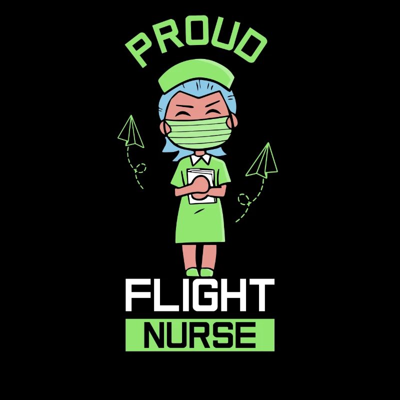 Stolze Flight Nurse Flugkrankenschwester Beruf