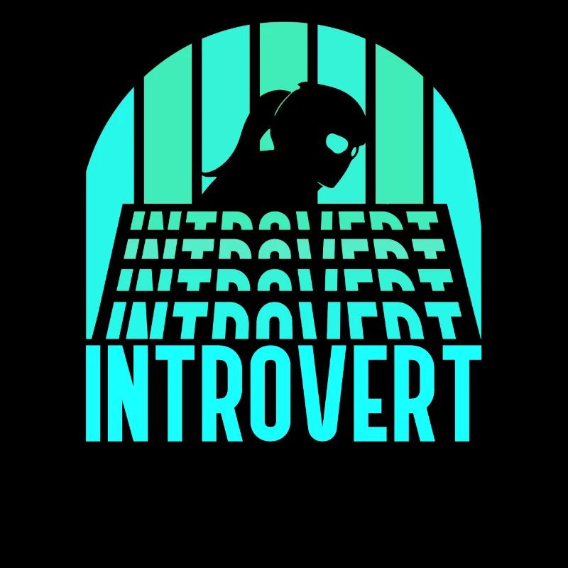 Introvertiert Sarkasmus Introvertierter Schüchtern