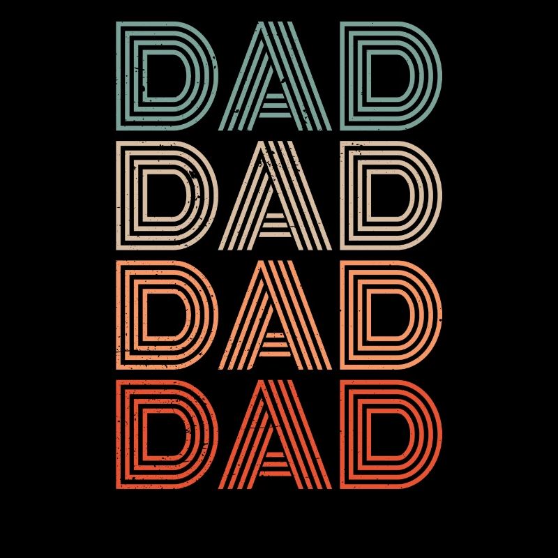 Vater Von Vier Kindern Vater Tag Papi Papa