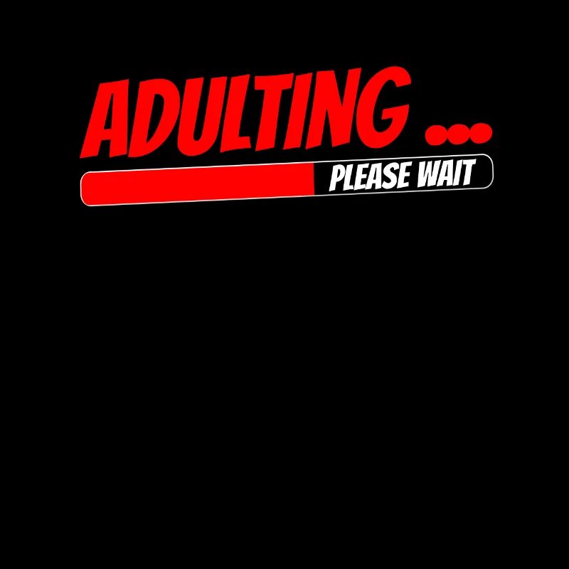 Erwachsen Werden Bitte Warten Geburtstag Pubertät