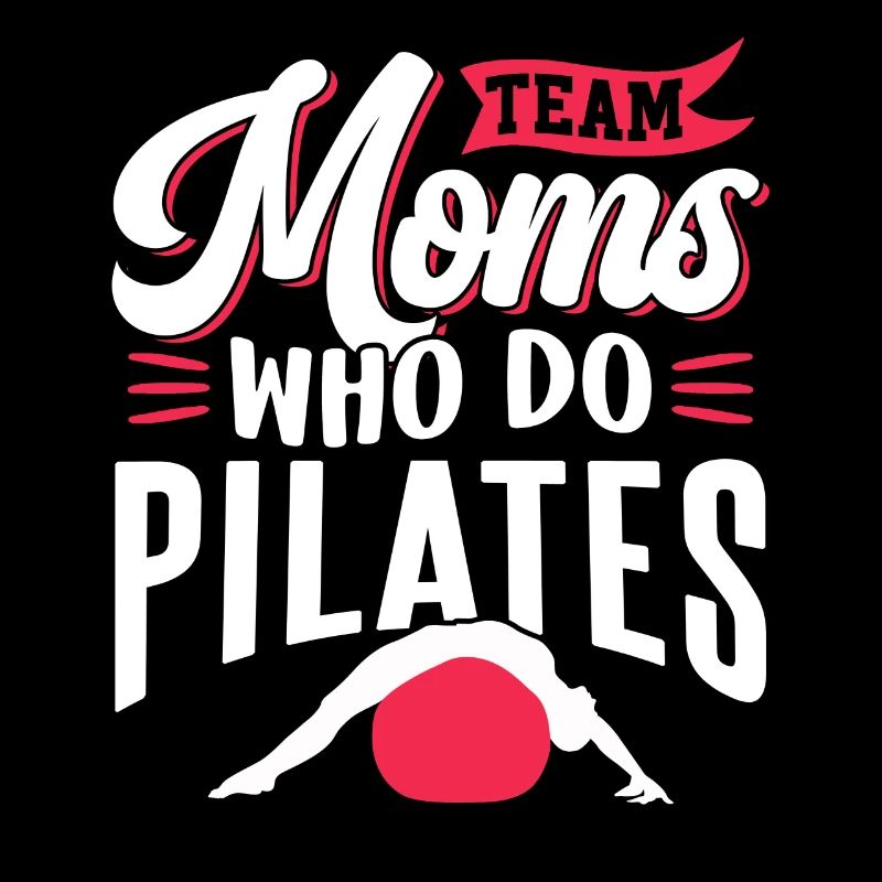 Team Mütter Die Pilates Machen Mami Mama Mutter