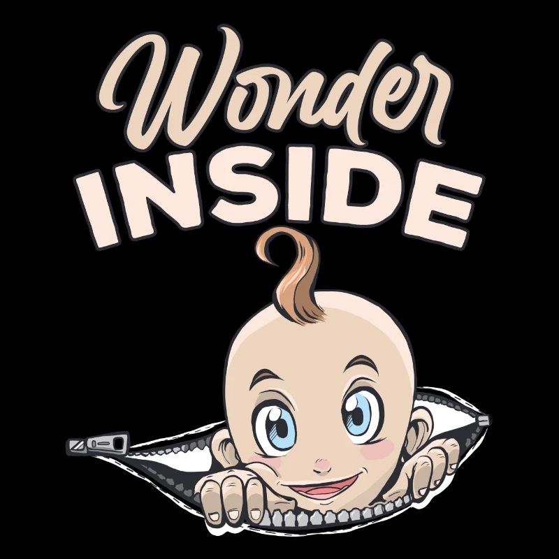 Miracles à l’intérieur de bébé à l’intérieur d’une grossesse mignonne