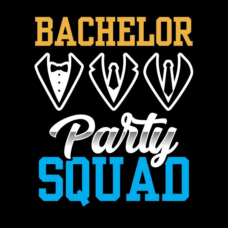 Junggesellenabschied Squad Braut Junggeselle