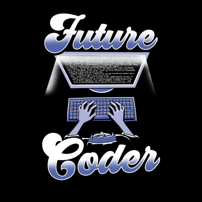 Zukünftiger Coder Code Programmierer Coding