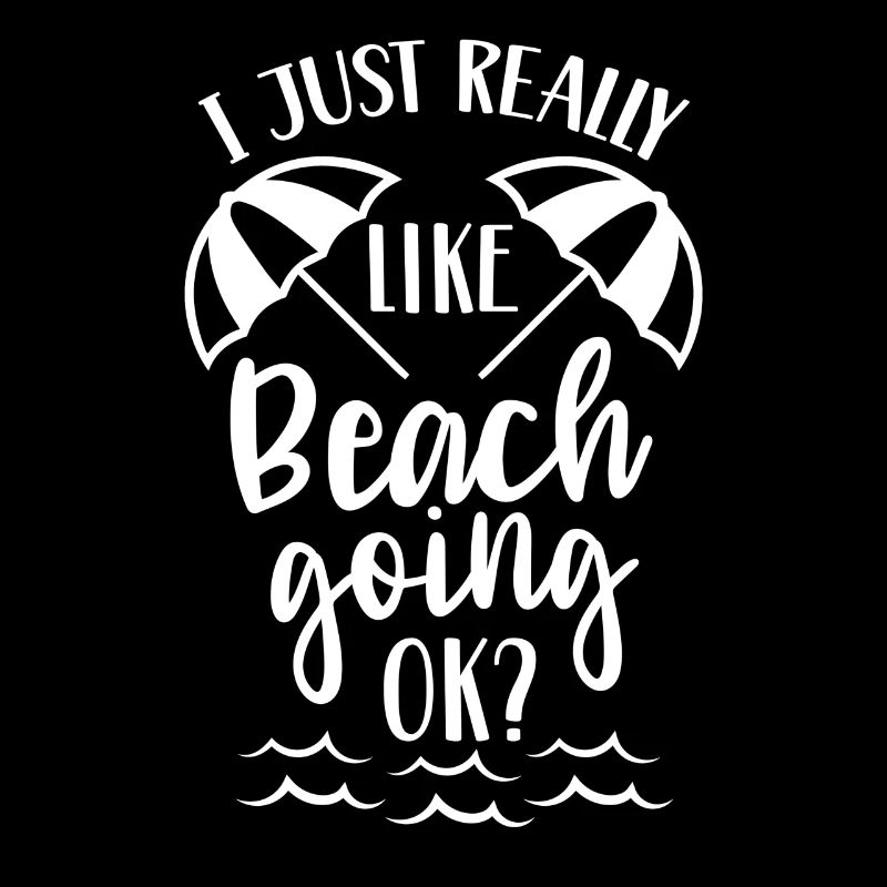 J’aime juste m’allonger sur la plage