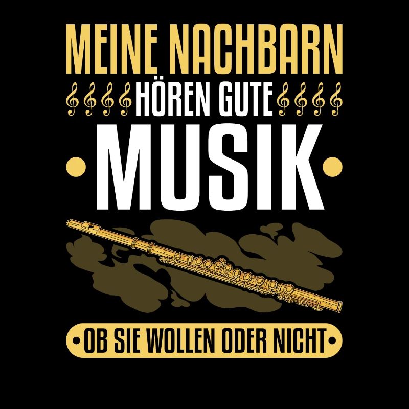 Querflöte, Nachbarn Hören Gute Musik, Flöte