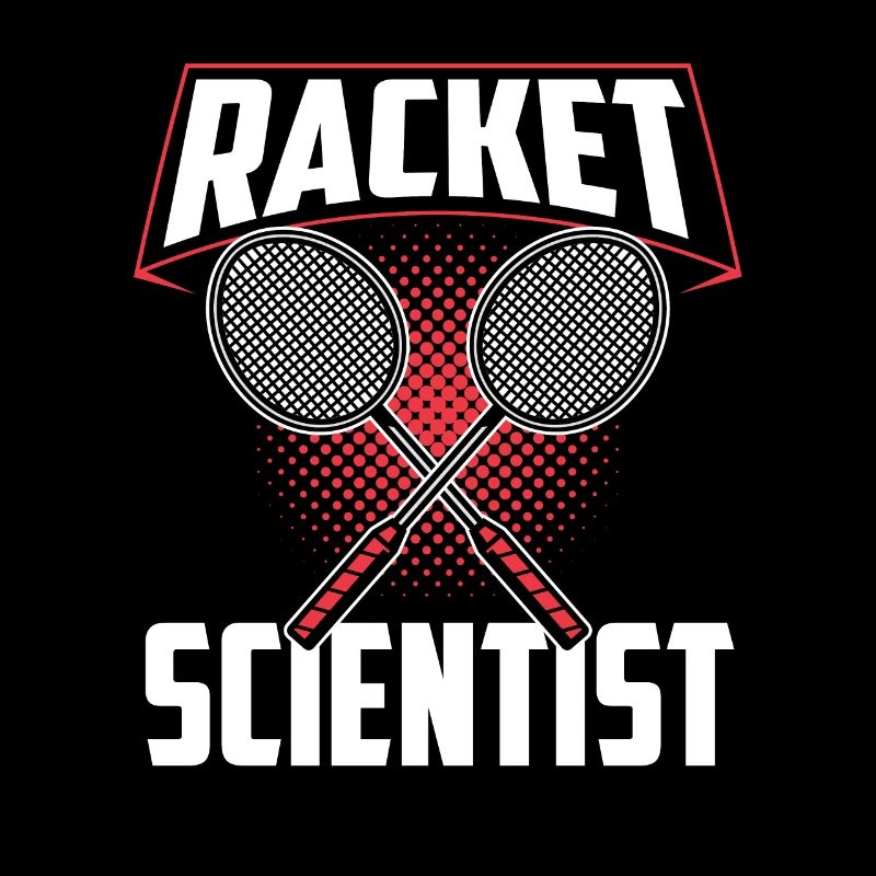 Schläger Wissenschaftler Racket Scientist