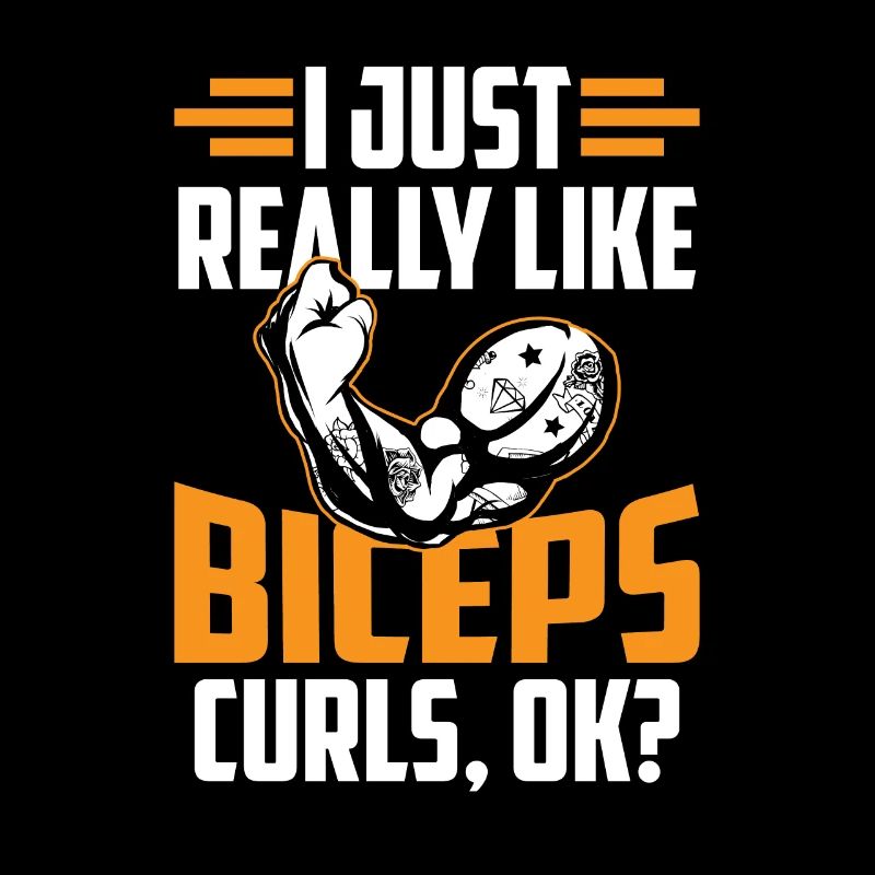 J’aime vraiment les muscles des biceps