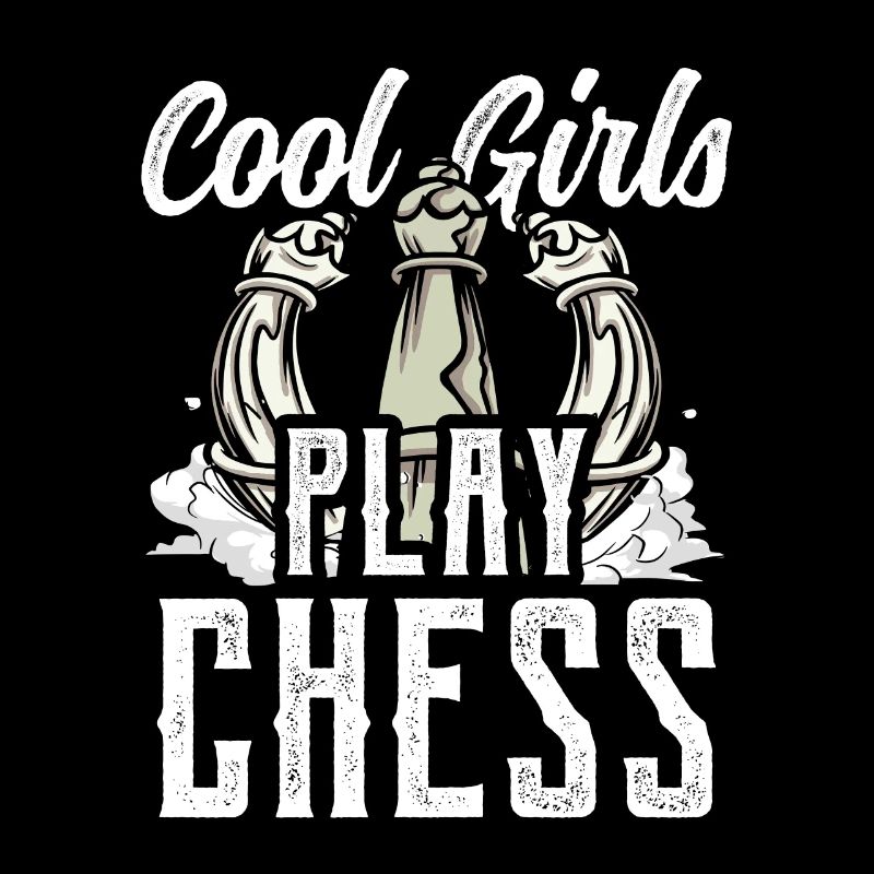 Les filles cool jouent aux échecs