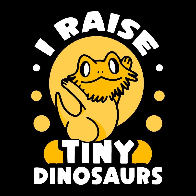 I raise tiny dinosaurs on Bearded Dragon