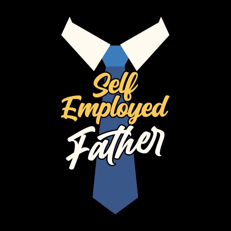 Selbständiger Vater Freelancer Selbstständig