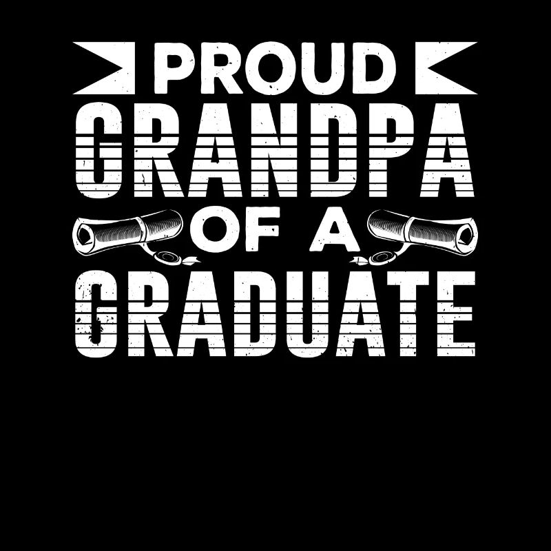 Stolzer Großvater Eines Absolventen Absolvent