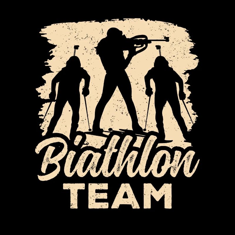 Biathlon Team Biathletin Biathlons Sport Biathlet