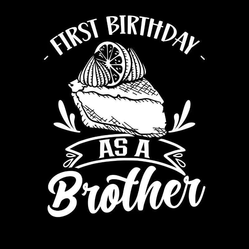 Erster Geburtstag Als Bruder Papa Vater Papi