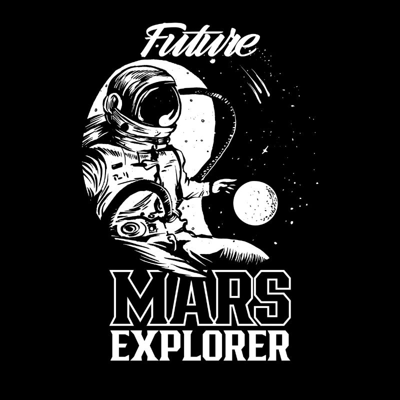 Future Mars Explorer Planet Astronaut