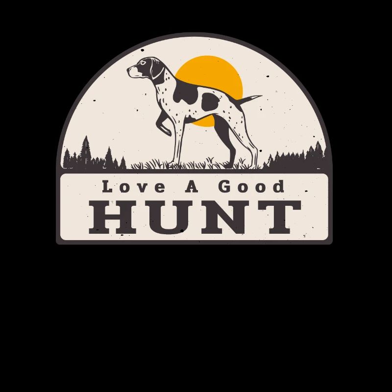 Jagdhund Gute Jagd Vintage Jäger