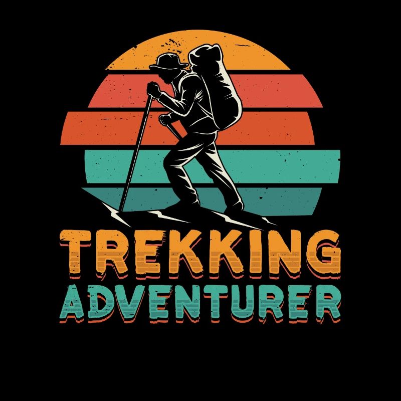 Trekking Aventurier Randonnée Randonneurs