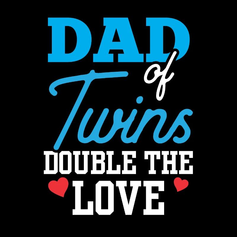 Père de jumeaux Double Love Twin