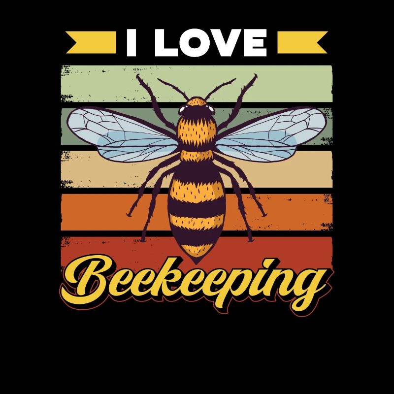 I love beekeeping, beekeeping, beekeeping, honey bee