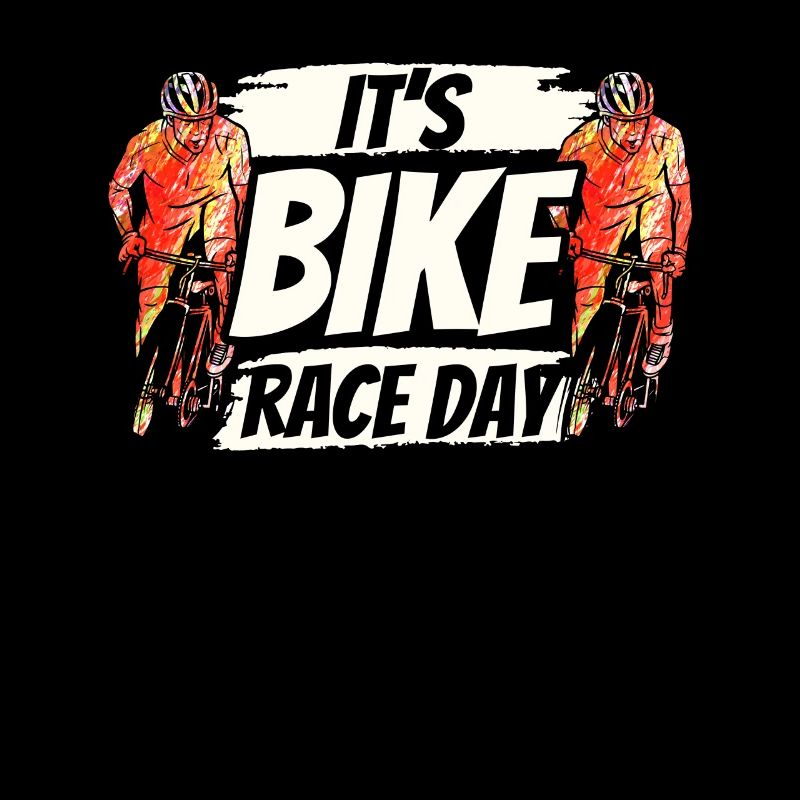 C’est le jour de la course cycliste vélo course cycliste