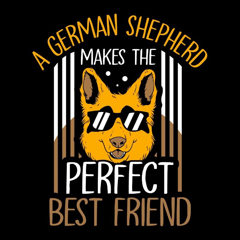 German Shepherd is perfect best friend