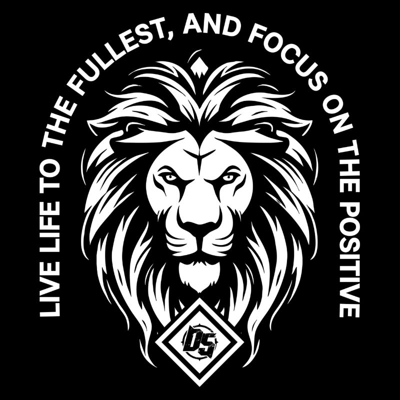 Lion Focus Positivity