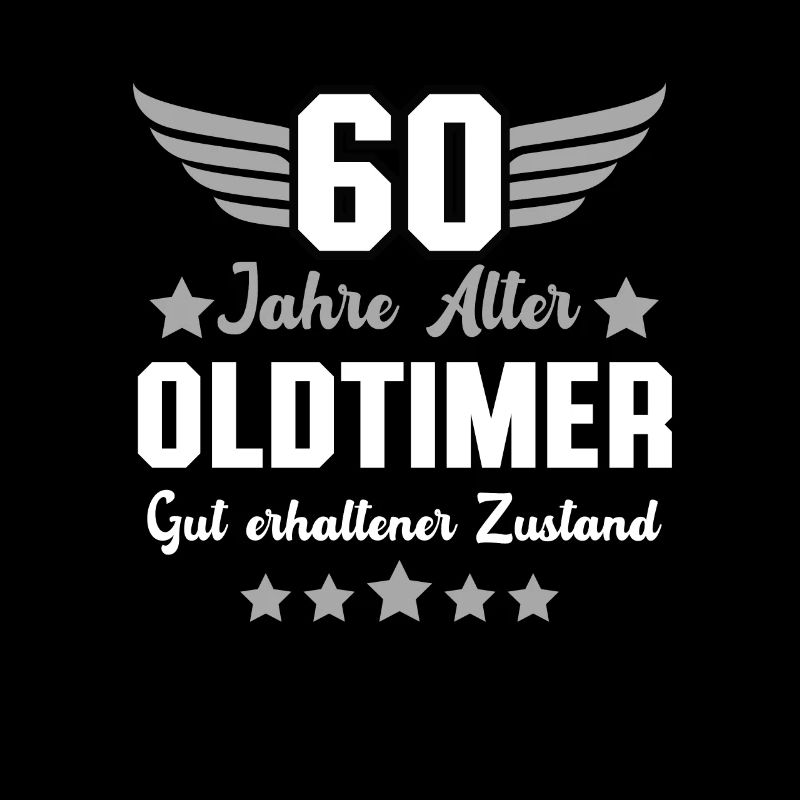 60. Geburtstag Runder Geburtstag Oldtimer Männer