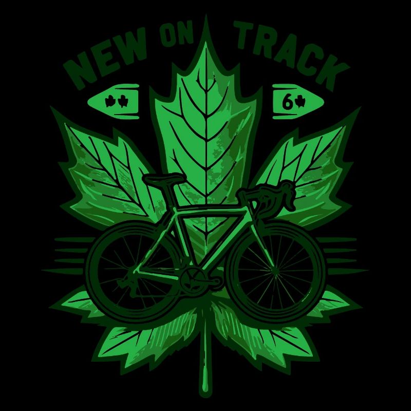 Conception du logo Cycling Leaf