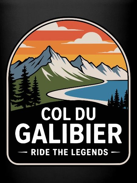 Col du Galibier Fietsen Paneel