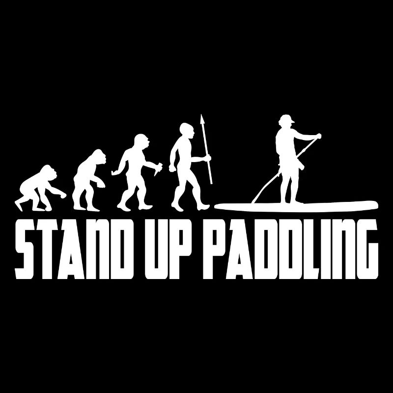 Stand Up Paddling Evolution Paddle Stehpaddeln SUP