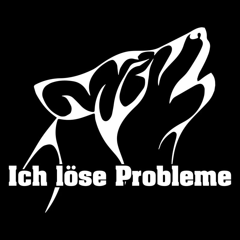 The wolf solves problems