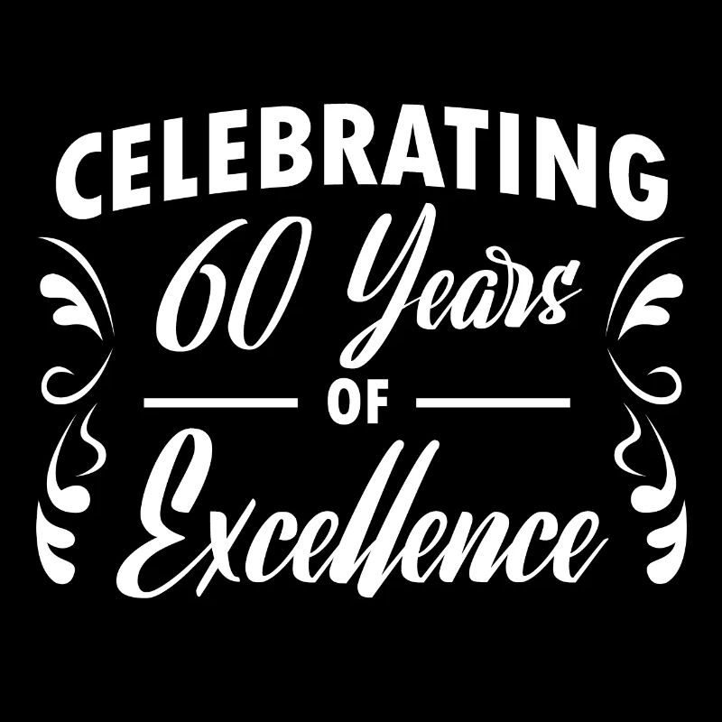 60ème anniversaire - design