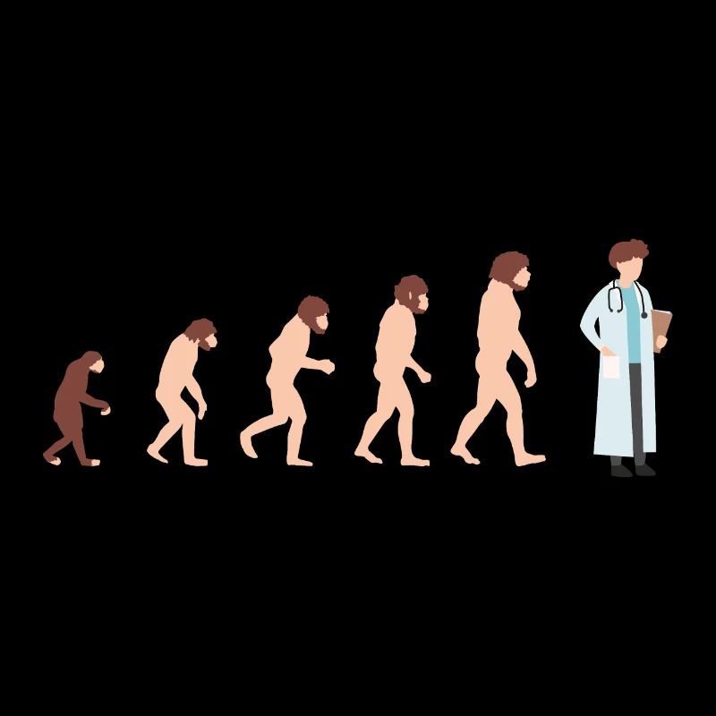 Docteur évolution Docteur Idée cadeau drôle