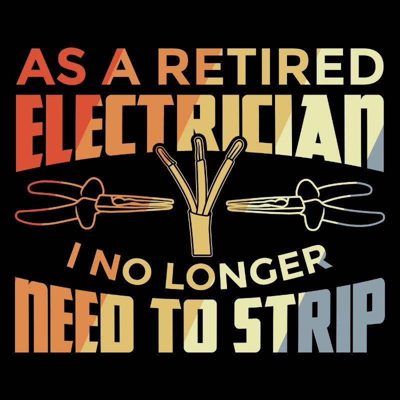 Elektriker im Ruhestand