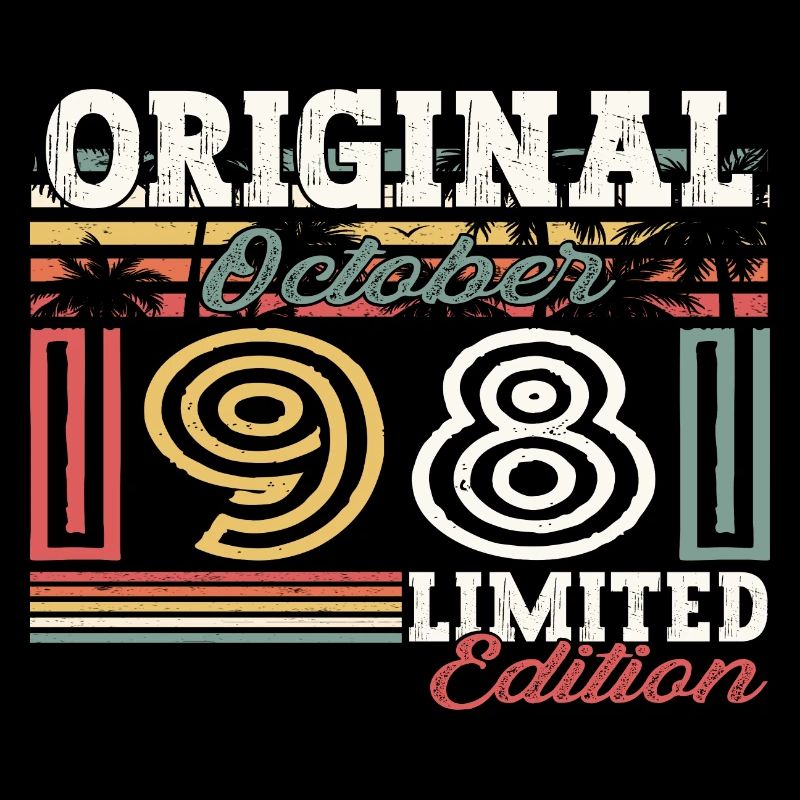Original October 1981 41st Birthday Gift Cool