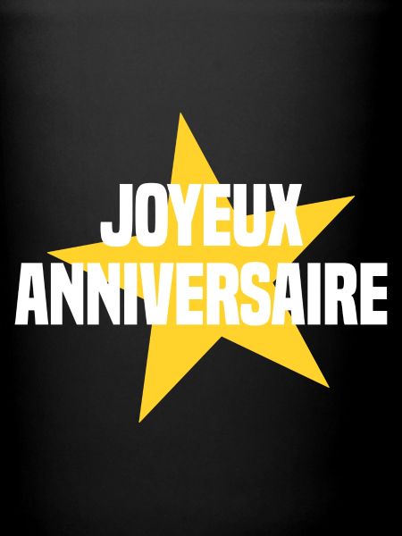 Joyeux anniversaire étoile