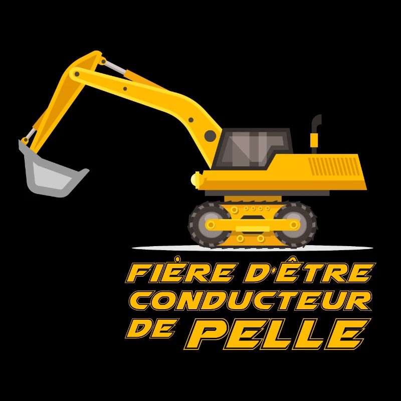 Conducteur de pelle