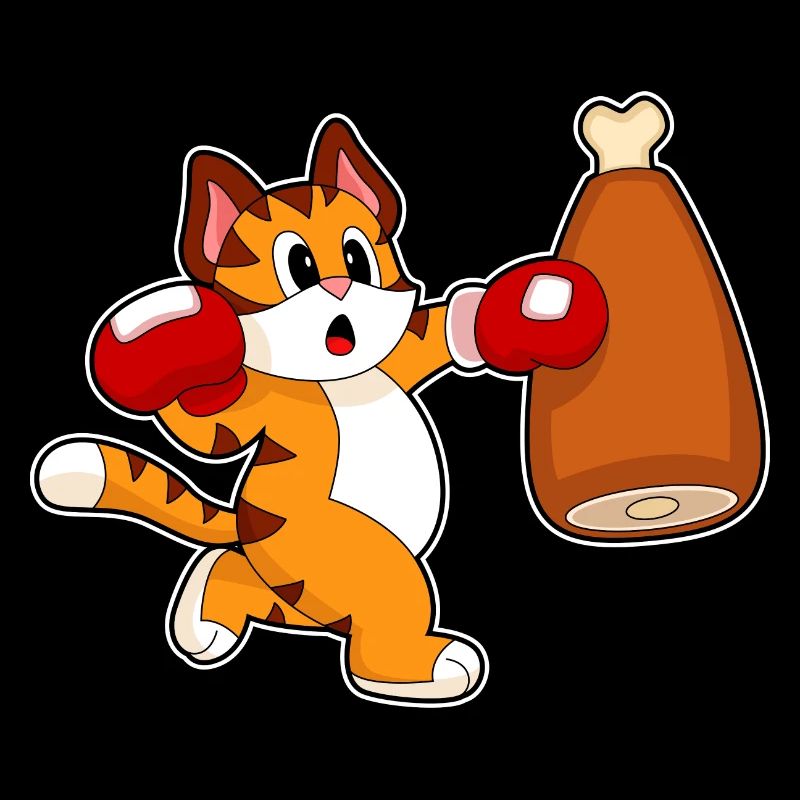 Tiger Boxer Boxsack Boxen