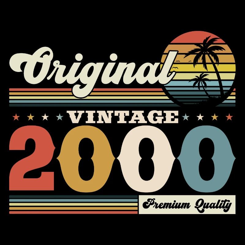 Original 2000 Jahrgang 2000 24. Geburtstag 2000